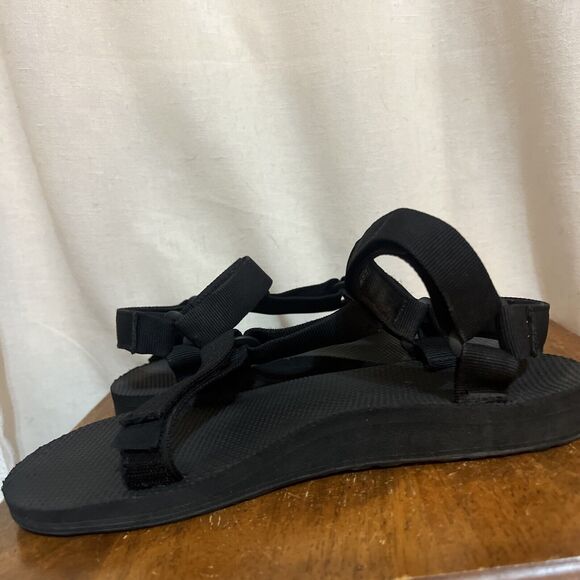 Teva Womens Size 8 Black Midform Universal Platform Sandals 1090969 Walking - Picture 7 of 10